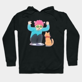 La vida desastrosa de Saiki K Hoodie